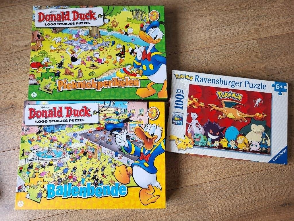 Puzzels, Ophalen, 500 t/m 1500 stukjes, Zo goed als nieuw