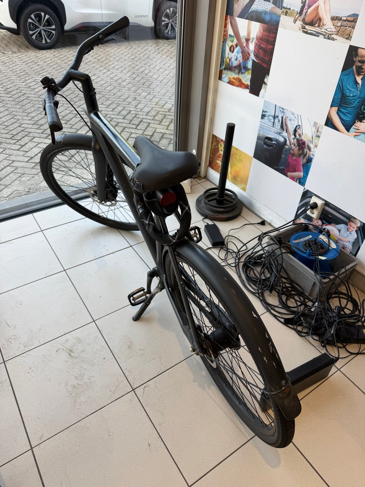 Vanmoof S3 zwart - defecte accu, 59 cm of meer, Ophalen, Gebruikt, Vanmoof