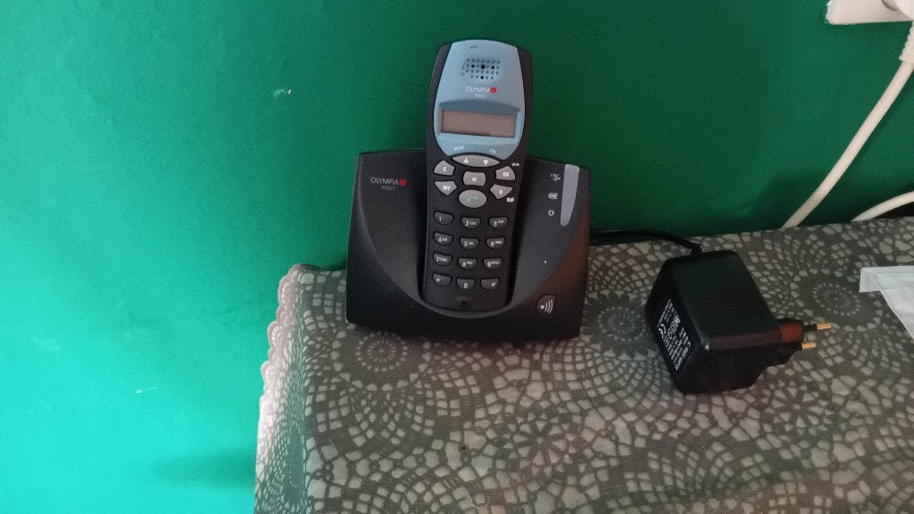 huistelefoon, Telecommunicatie, Vaste telefoons | Handsets en Draadloos, Ophalen, Zo goed als nieuw, 1 handset, Stralingsarm