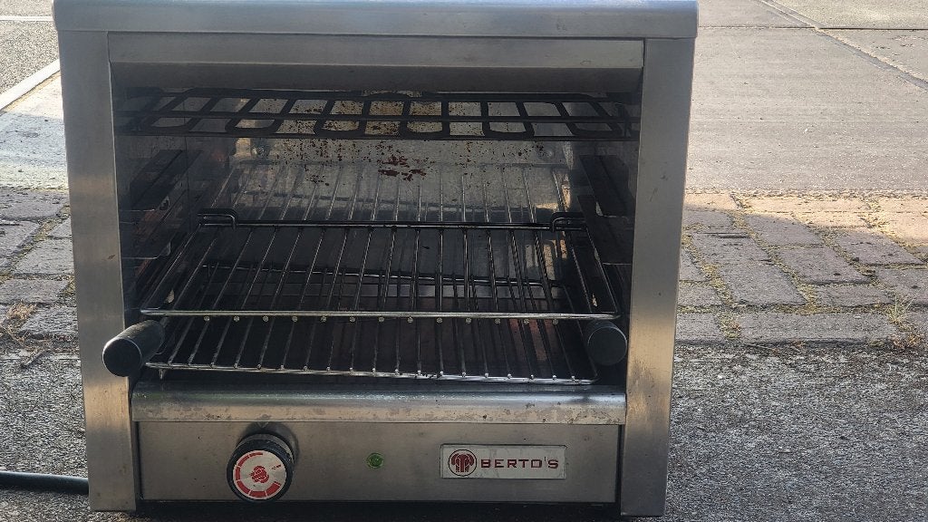 Bertos grill / salamander, Ophalen, Gebruikt