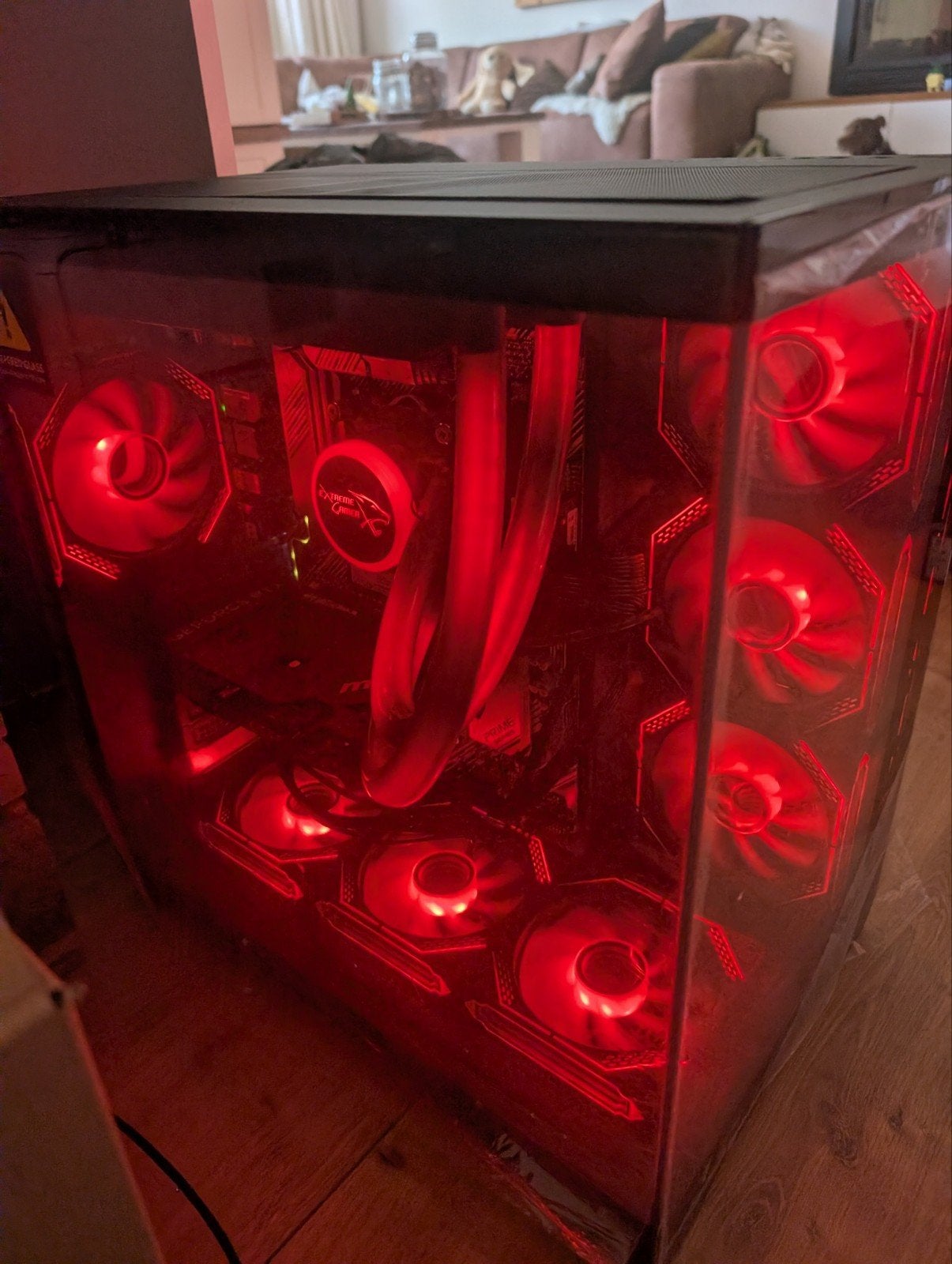 Game PC Extreme Gamer Ryzen7 5700 RTX4060, Computers en Software, Desktop Pc's, Ophalen, 32 GB, 32 GB, Virtual Reality