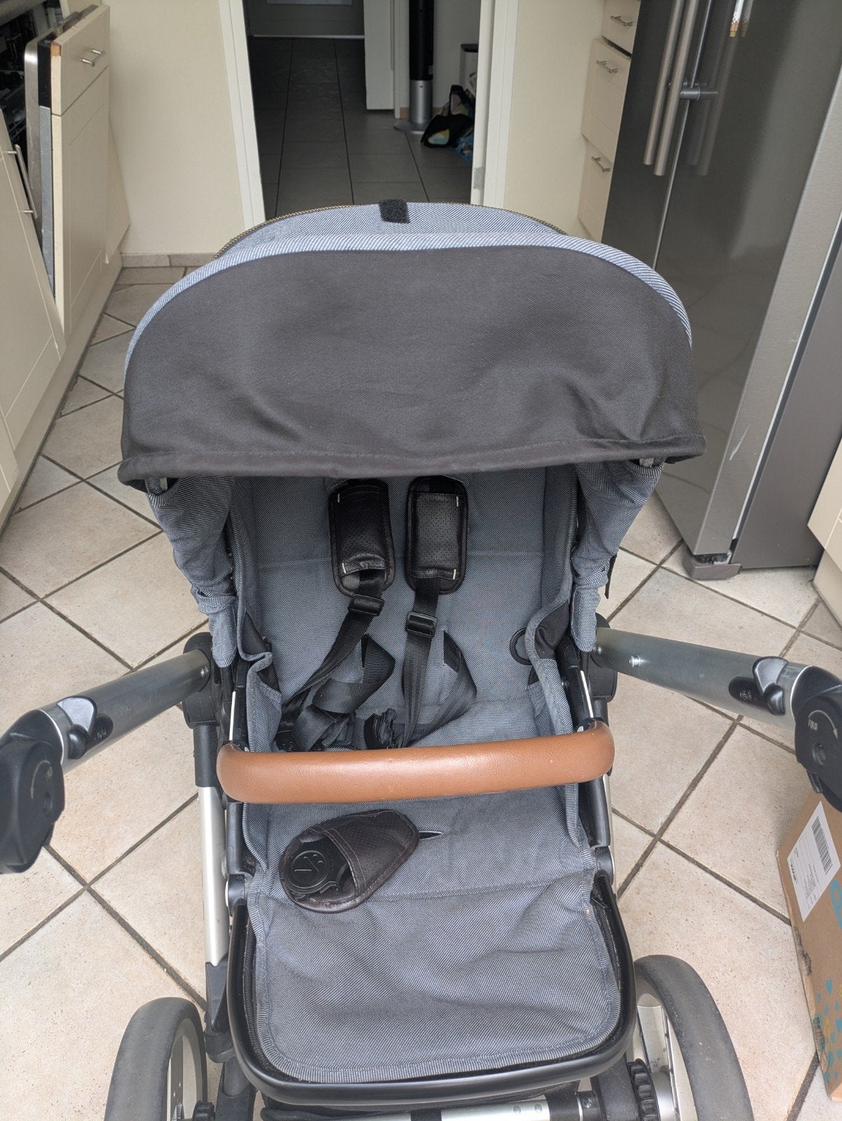 Mutsy Evo Combiwagen met Reiswieg en Buggy, Ophalen, Gebruikt, Combiwagen, Met reiswieg