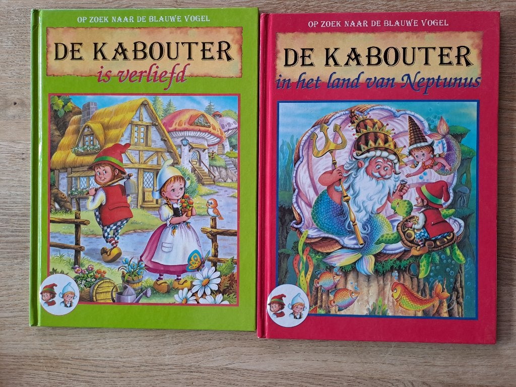 DE KABOUTRS. 2 X. IS VERLIEFD/IN HET LAND VAN NEPTUNUS., Boeken, Gelezen, Fictie algemeen, Jongen of Meisje, Ophalen of Verzenden