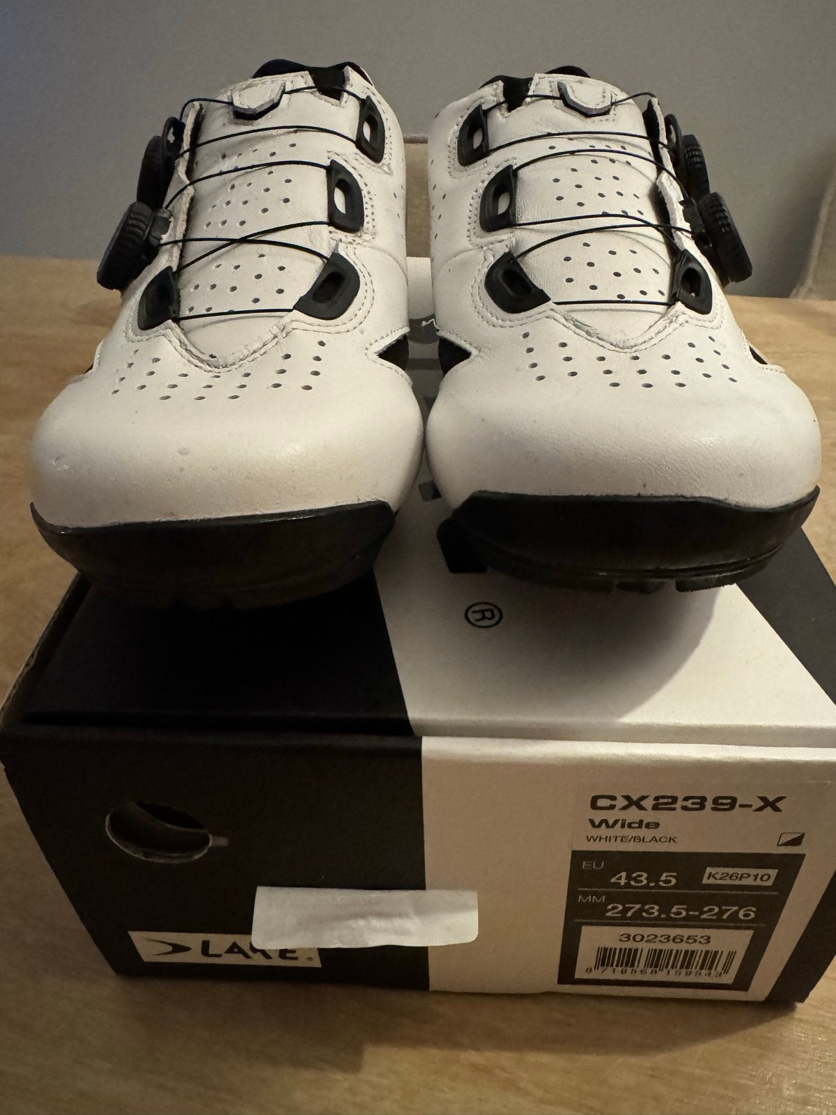Lake CX239-X Wide racefiets schoenen - Maat 43,5, Ophalen, Zo goed als nieuw, Kleding