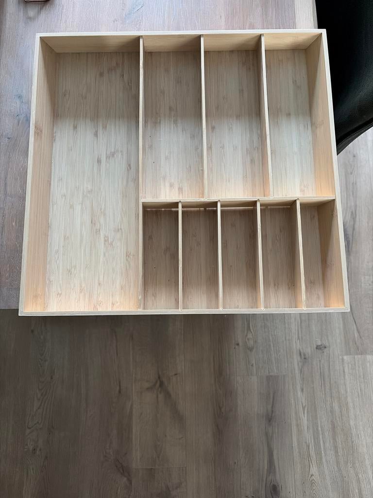Bestekbak Bamboe - Keukenlade Organizer IKEA, Ophalen, Nieuw, Hout, Los bestek
