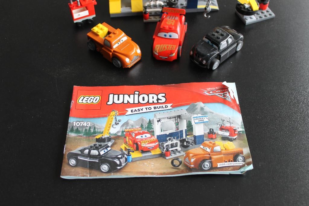 lego juniors cars Smokey's garage 10743, Lego, Compleet, Ophalen of Verzenden, Zo goed als nieuw