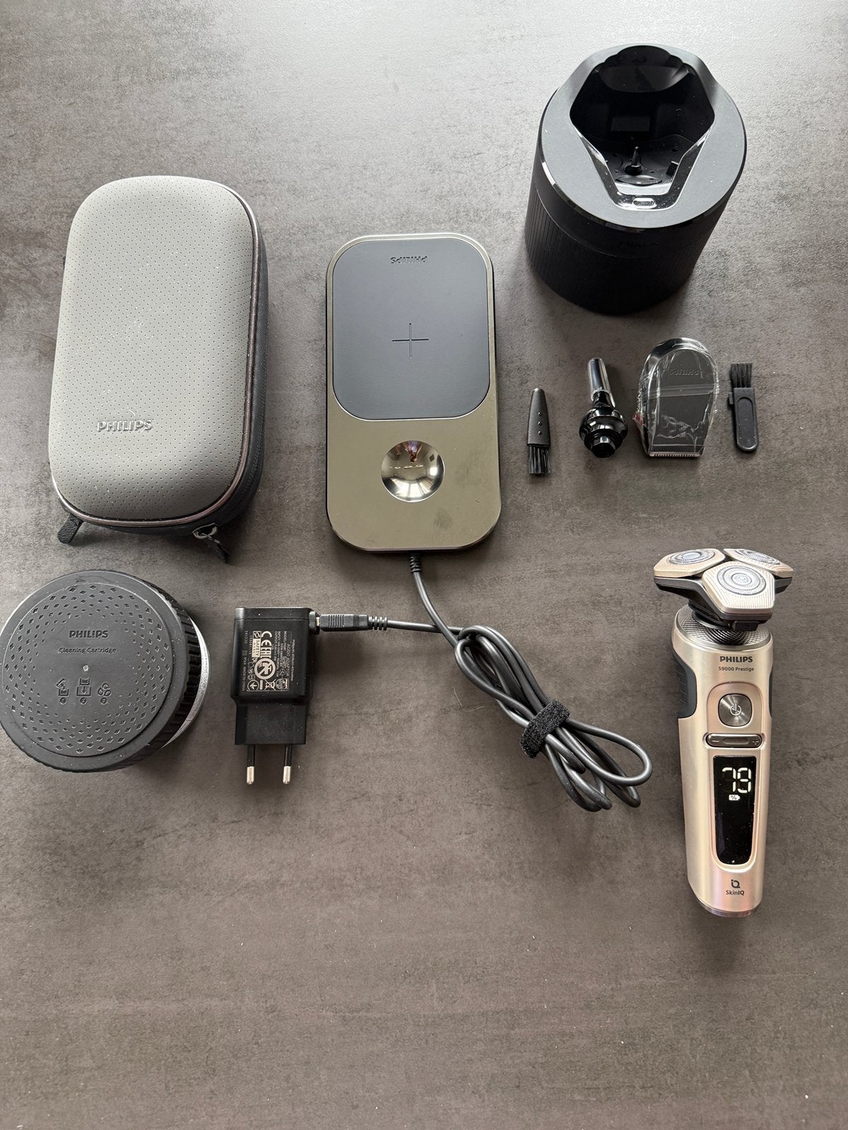 Philips S9000 Prestige SkinIQ Scheerapparaat, Ophalen of Verzenden, Zo goed als nieuw, Scheren en Epileren