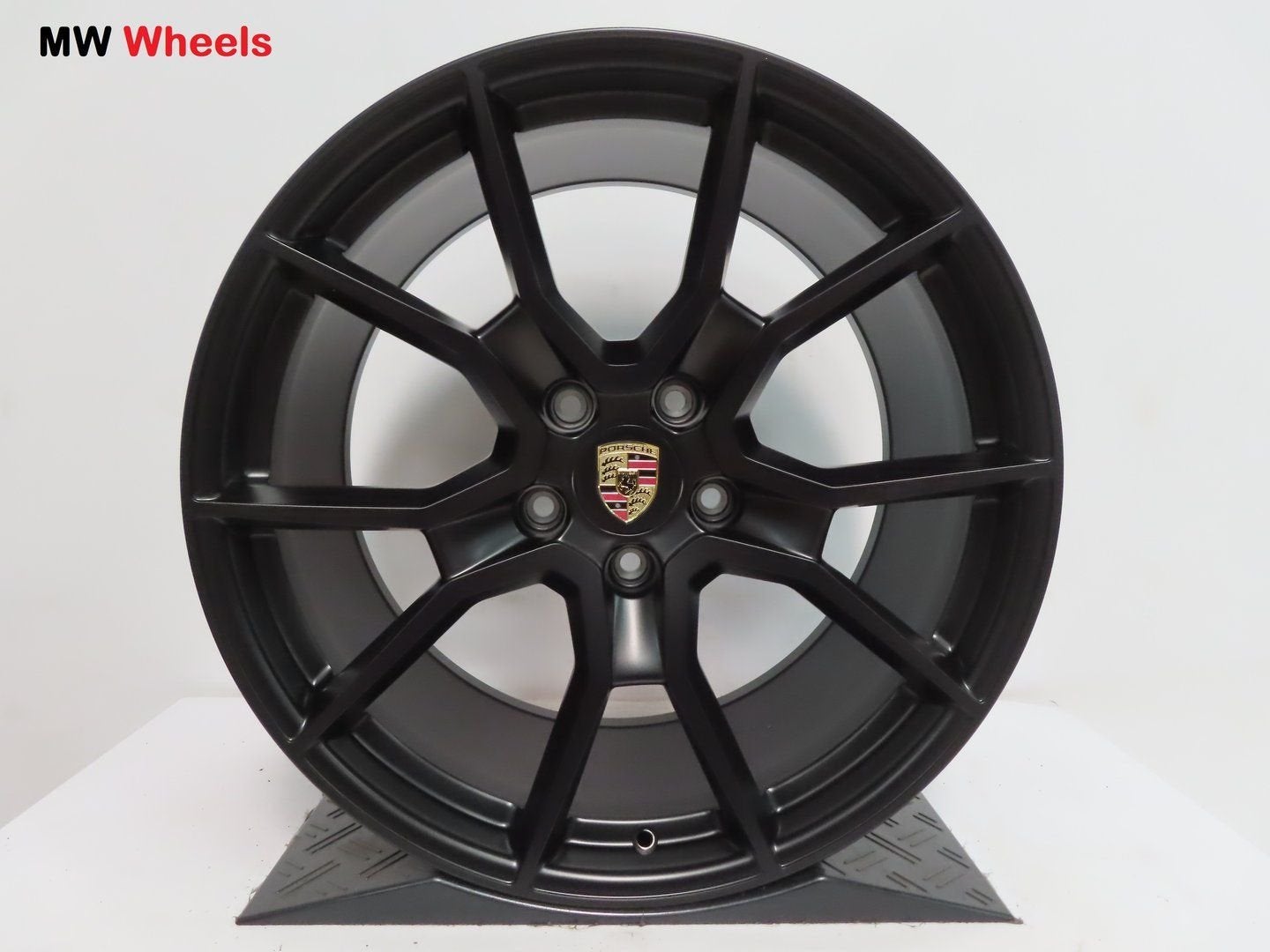Porsche Taycan 21 inch Origineel velgen RS Spyder zwart, Velg(en), -, -, Nieuw