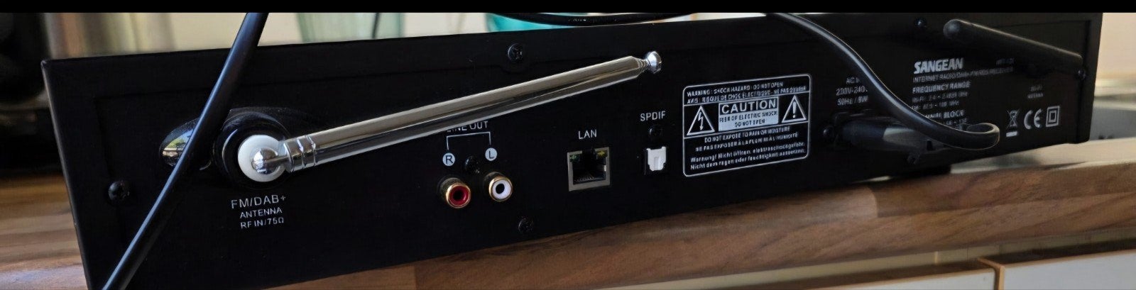 Sangean WFT-1Di Internet Radio/DAB+/FM RDS Receiver, Ophalen, Zo goed als nieuw