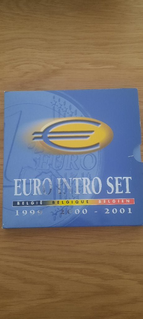 Euro Intro Set Belgie Zeldzaam, Postzegels en Munten, Verzenden, Overig, Setje
