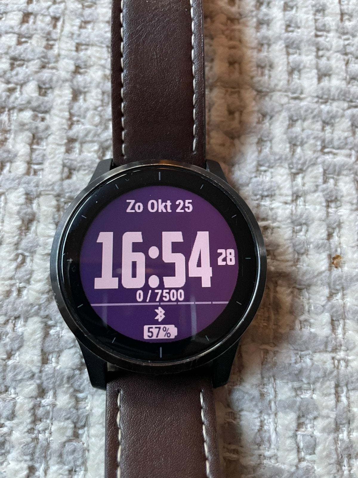 Garmin Vivoactive 4 Zwart 45 mm incl. lader en extra bandjes, Stressniveau, Zwart, Ophalen of Verzenden, Zo goed als nieuw