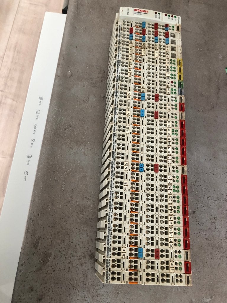 Beckhoff BK2000 Lightbus + 28 I/O modules Werkend, Ophalen of Verzenden, Gebruikt