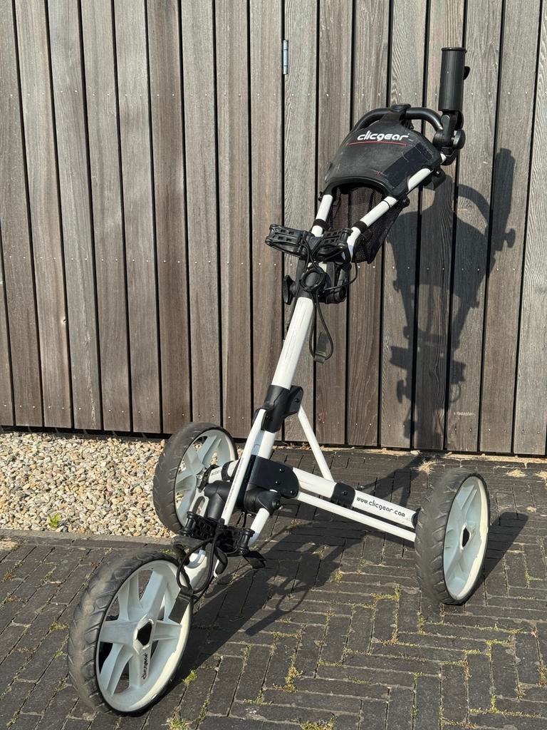 Clicgear 3.5+ golftrolley, Ophalen, Zo goed als nieuw, Golfkar