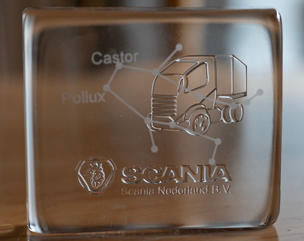 Pres-papier Scania, Ophalen of Verzenden, Zo goed als nieuw