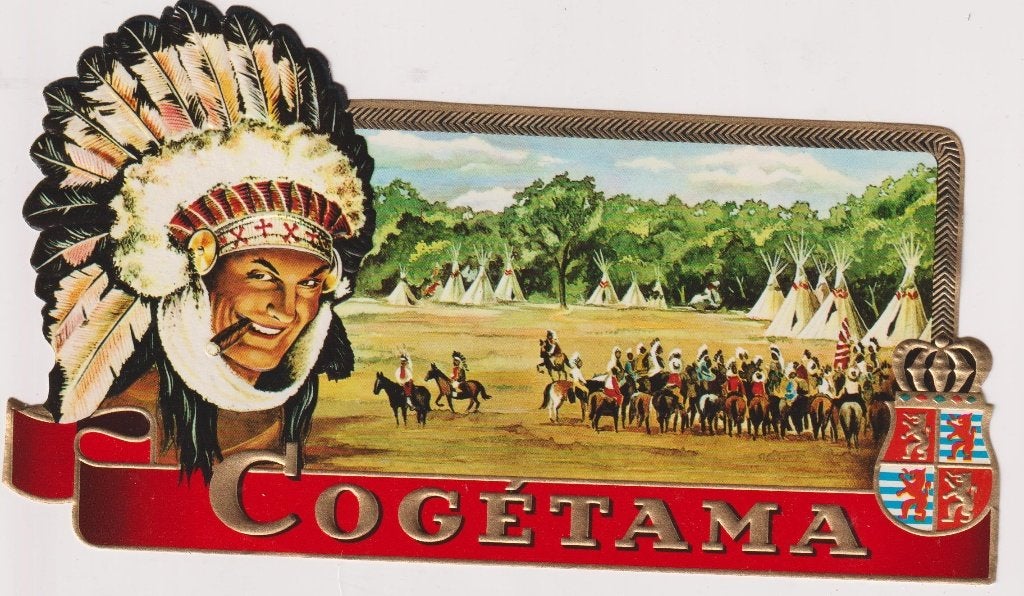 sigarenbanden - etiket - COGETAMA, Ophalen of Verzenden, Zo goed als nieuw, Sigarenbandjes