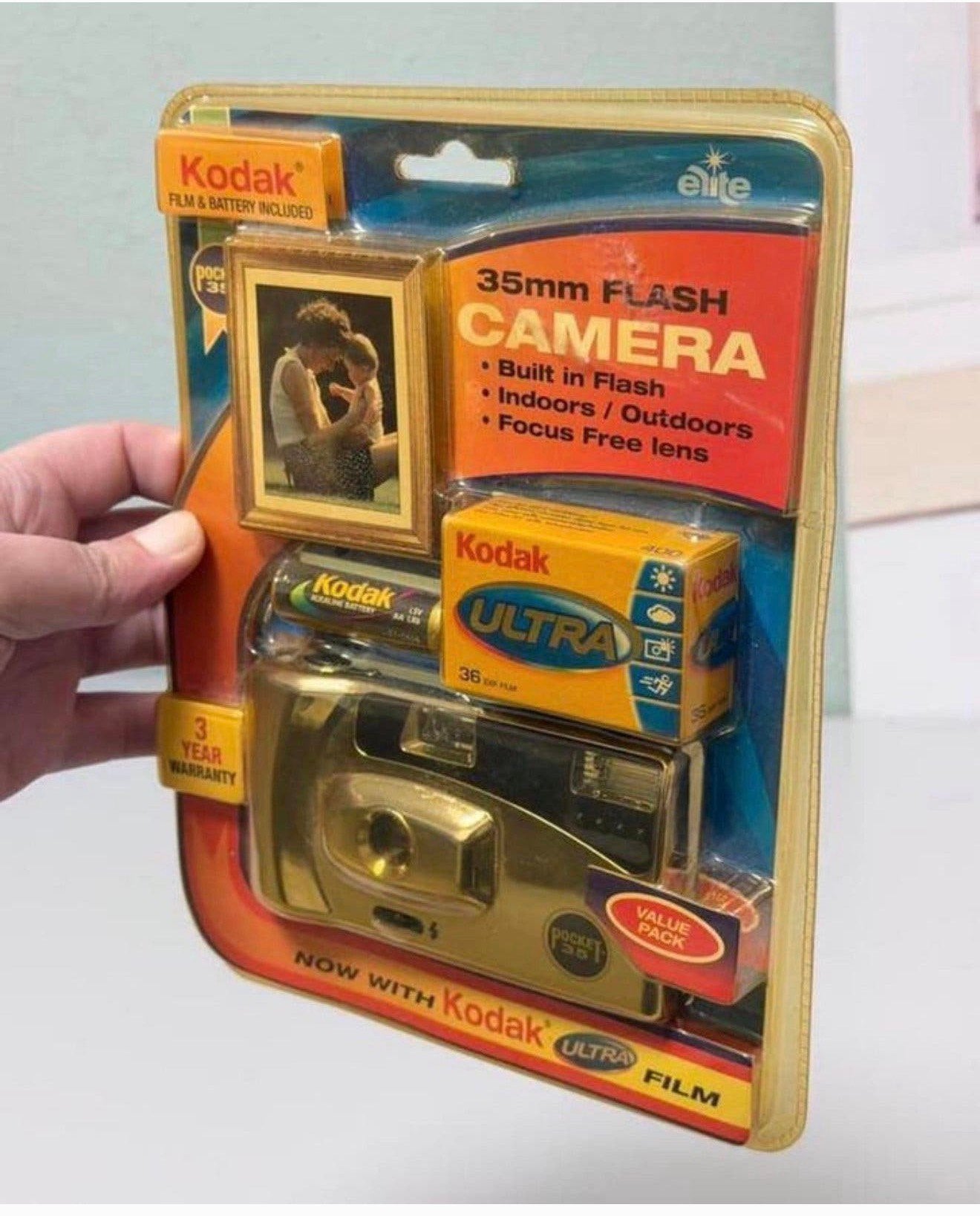 Kodak 35mm Flash Camera – Vintage 2001 – Nieuw & Sealed !, Compact, Nieuw, Kodak, K