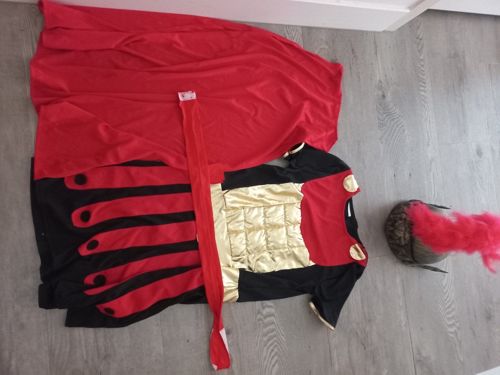 Romeinen verkleedpak, Kinderen en Baby's, Carnavalskleding en Verkleedspullen, Ophalen, Zo goed als nieuw, 134 t/m 140, Jongen of Meisje