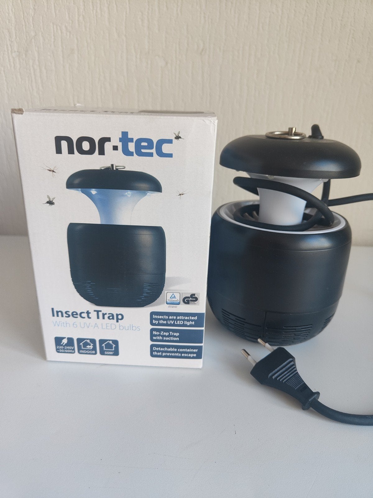 Nor-Tec Insectenval met UV-A LED lampen, Ophalen, Gebruikt