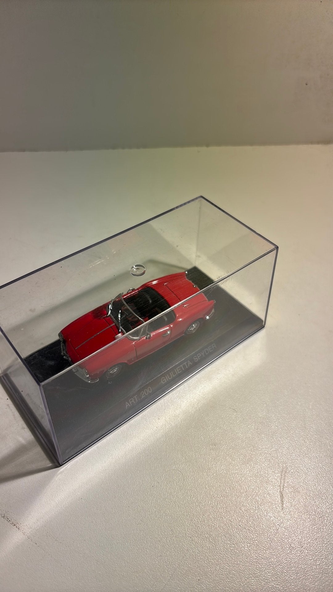 Alfa romeo giulietta spyder detailscars 1.43, Hobby en Vrije tijd, Overige merken, Auto, Ophalen of Verzenden, A