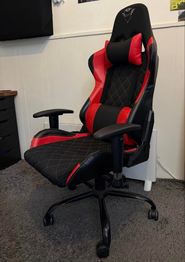 Game stoel/Bureau stoel, Ophalen, Gebruikt, Zwart, Gaming bureaustoel