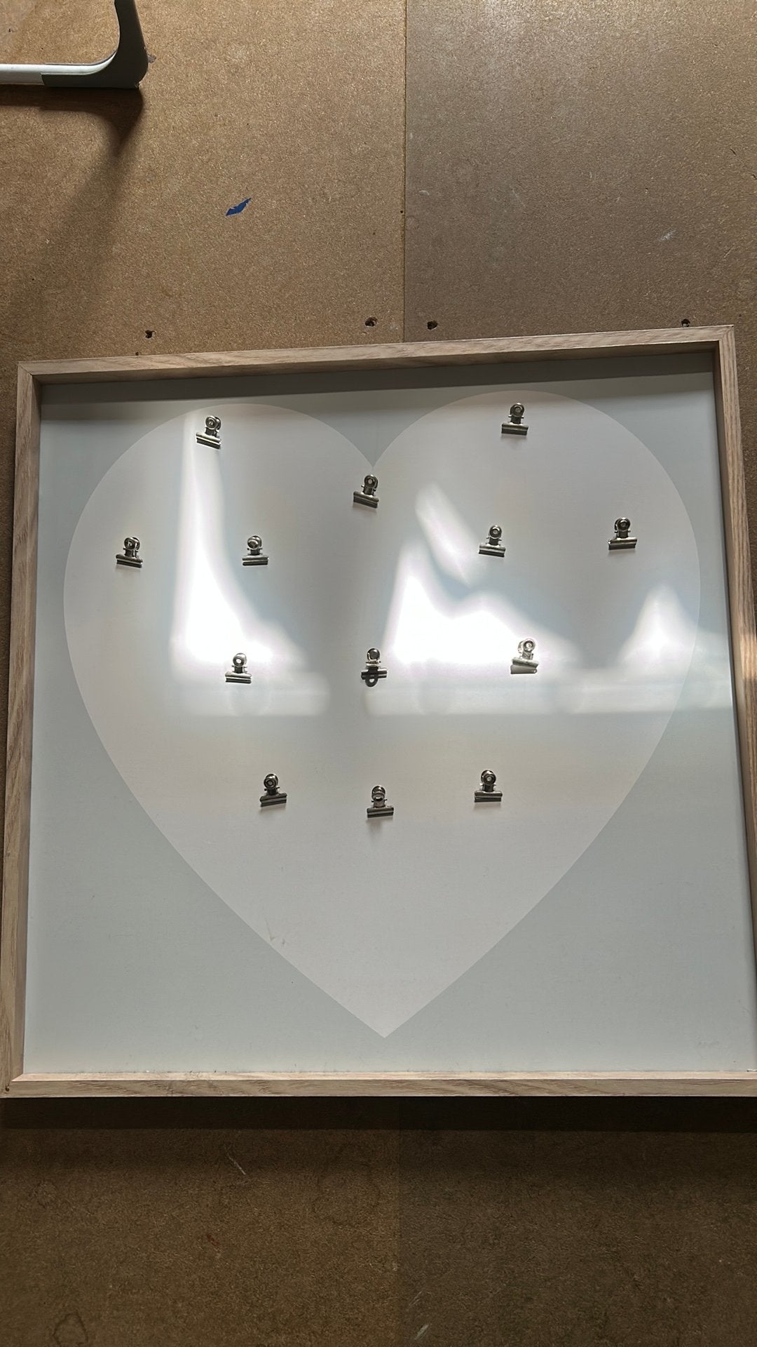 “Schilderij” waar foto’s op kunnen, Ophalen, Zo goed als nieuw