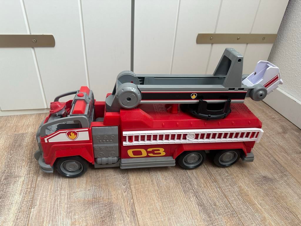 Paw Patrol Brandweerauto Marshall, Ophalen, Gebruikt