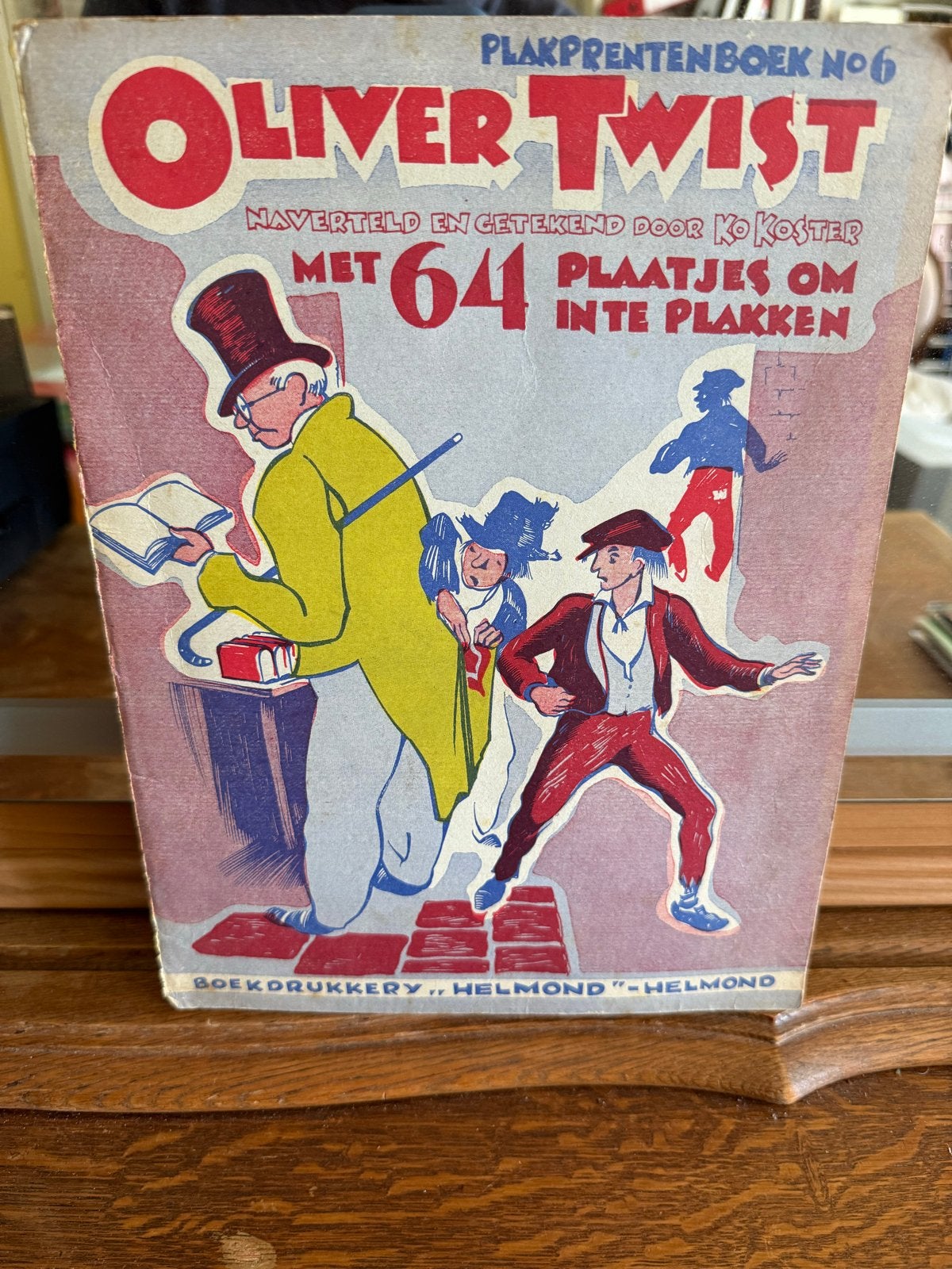 Prentenboek Oliver Twist - Boekdrukkerij Helmond, Boeken, Ophalen of Verzenden, Gelezen, Plaatjesalbum