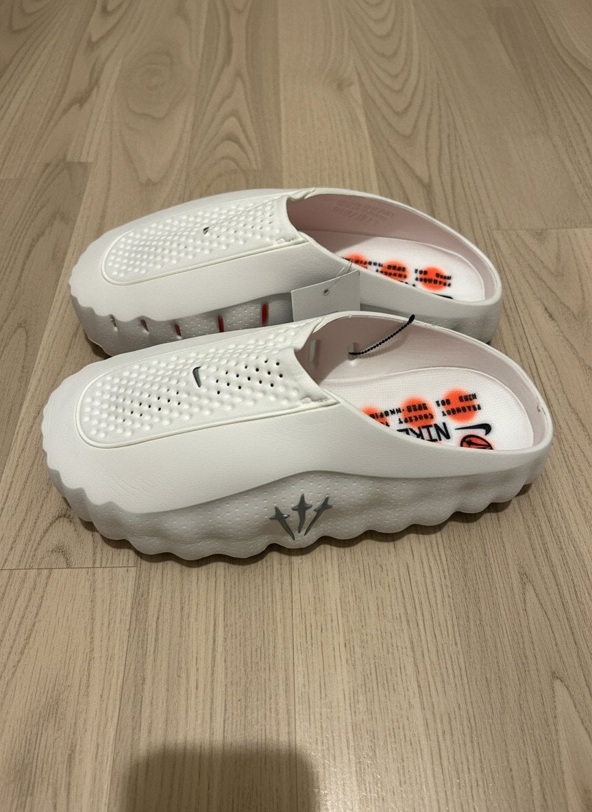 Nieuwe Nike Mind Slippers Maat 44 (43), Kleding | Heren, Ophalen of Verzenden, Nieuw, Wit, Slippers