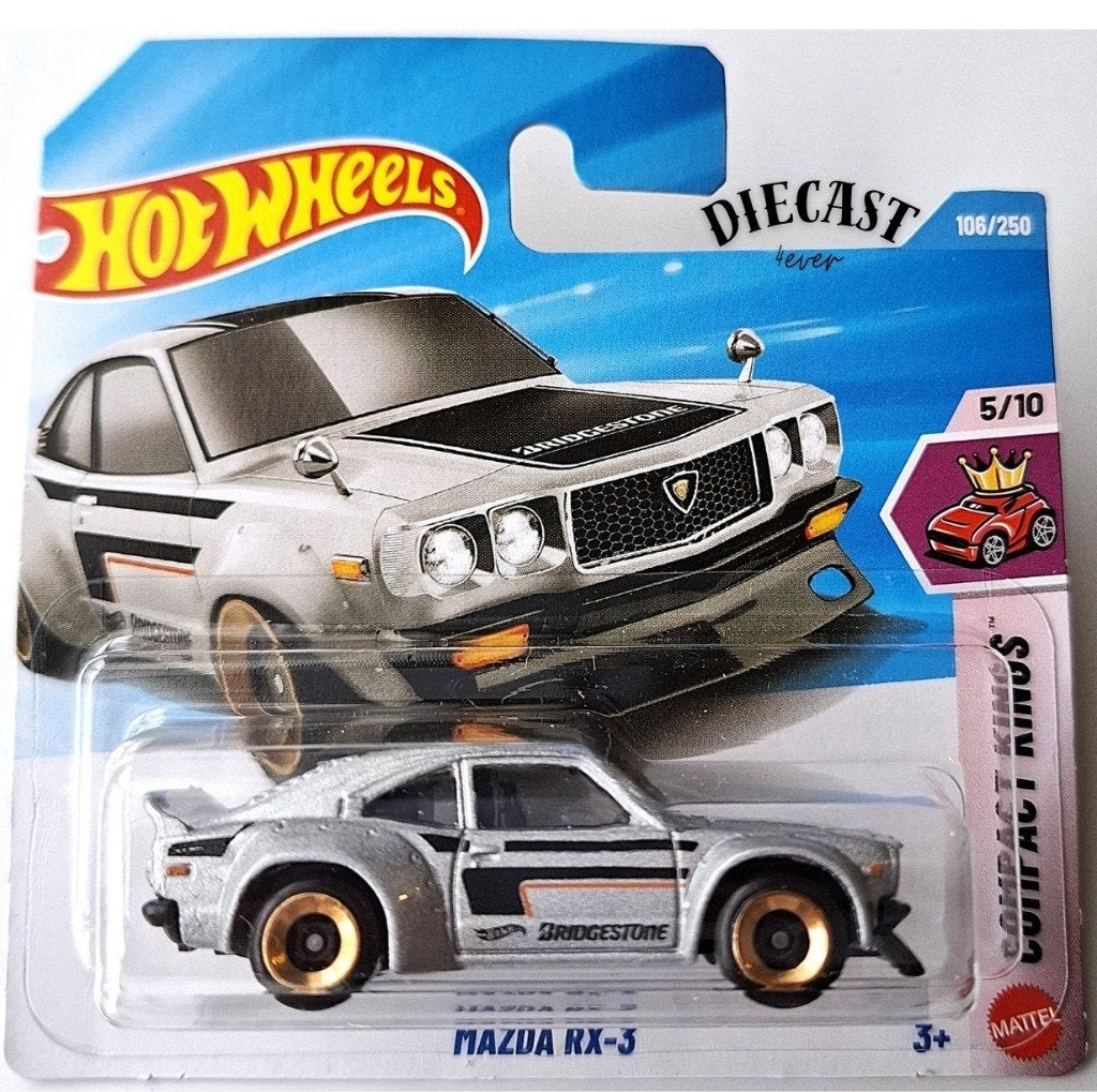 Hot Wheels Mazda RX-3, Zilver, Ophalen, Nieuw, Auto