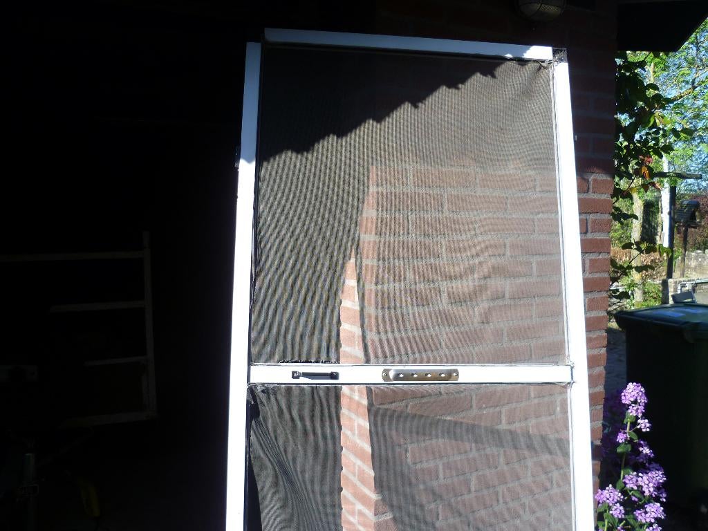 hordeur, Doe-het-zelf en Verbouw, Deuren en Horren, Ophalen, Gebruikt, Hordeur, Metaal