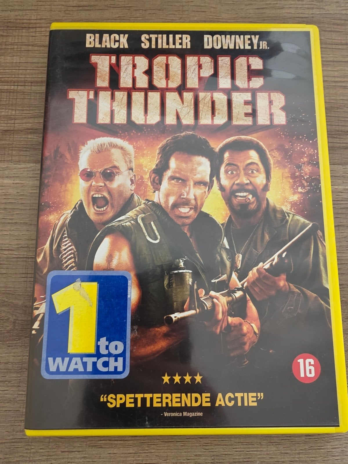 tropic thunder, Alle leeftijden, Ophalen of Verzenden, Zo goed als nieuw, Romantische komedie