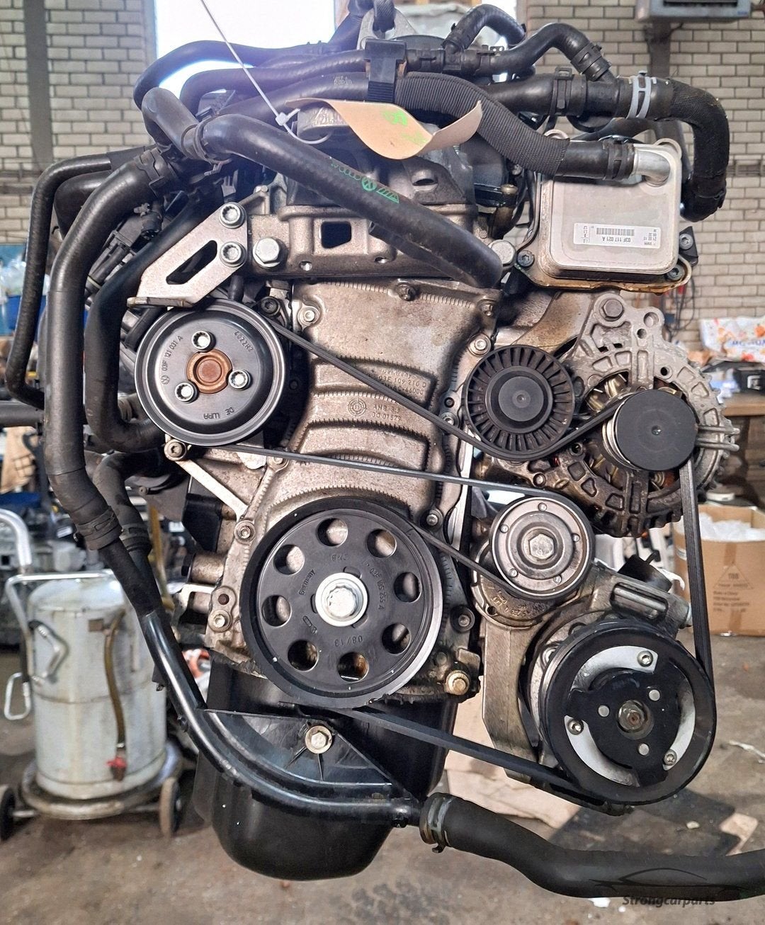 CBZ Motor 1.2tsi VW Polo 6R Golf Seat compleet op de turbo e, Ophalen, Gebruikt, -, -