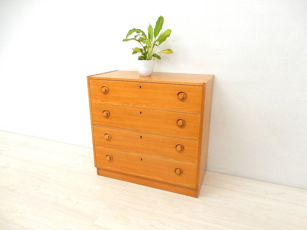 retro vintage ladekast kast dressoir tvmeubel jaren 60 70, Huis en Inrichting, Kasten | Ladekasten, Gebruikt, ., Vintage, 3 of 4 laden