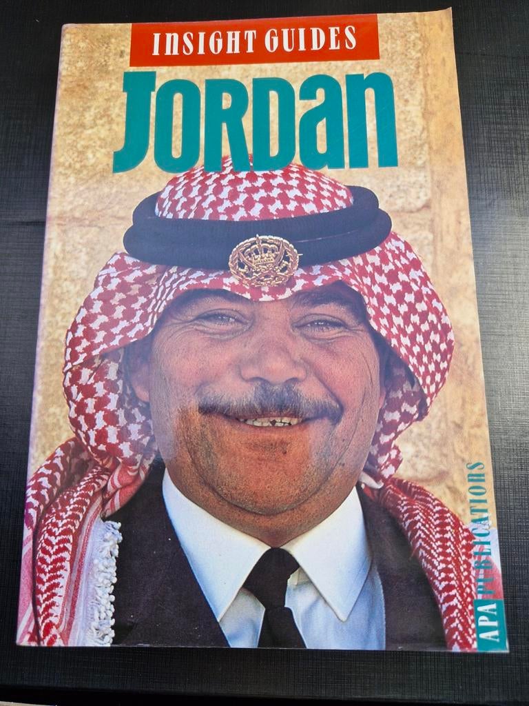 Insight Guides Jordanië - Reisgids jaren '90, Boeken, Reisgidsen, Ophalen of Verzenden, Reisgids of -boek, Azië, Gelezen