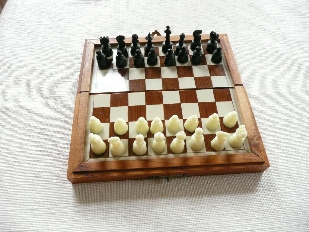 Reisschaakspel, Hobby en Vrije tijd, Een of twee spelers, Ophalen, Gebruikt, Reisspel