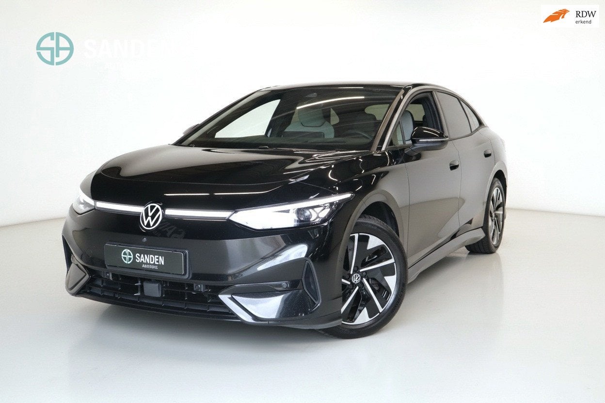 Volkswagen ID.7 Pro Business 77 kWh|Full options|LED Matrix|, Auto's, Automaat, Dealer onderhouden, Gebruikt, Zwart