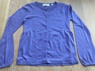 Lilla - paars vest met silk van Essentiel Antwerp 146/152, Meisje, Trui of Vest, Ophalen of Verzenden, Zo goed als nieuw