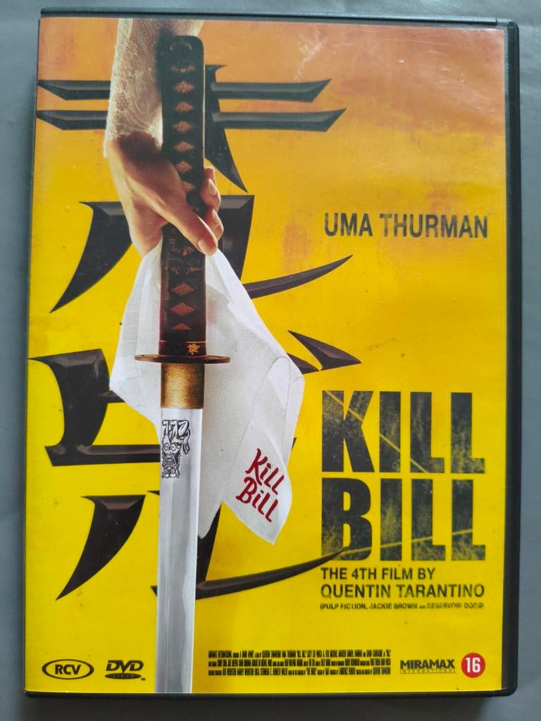 Kill Bill Vol. 1 DVD | Quentin Tarantino | Krassenvrij, Vanaf 16 jaar, Ophalen of Verzenden, Zo goed als nieuw, Actie