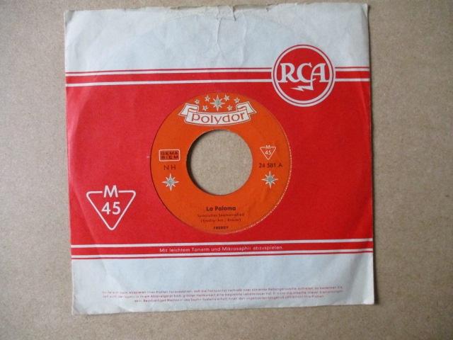 s1968 freddy - la paloma, Ophalen, Gebruikt, Overige genres, 7 inch
