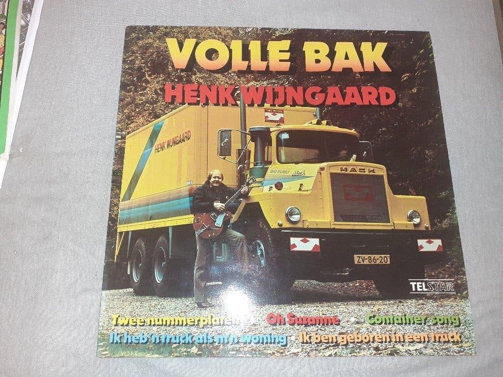 lp HENK WIJNGAARD - Volle Bak  1980, LP, Gebruikt, Ophalen of Verzenden, Levenslied of Smartlap