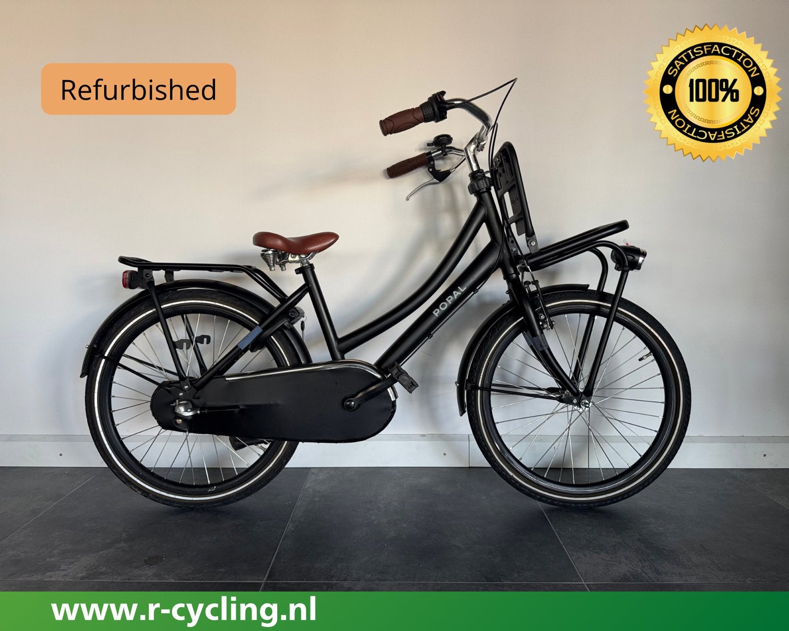 Popal Daily Dutch 22 inch 35 cm frame, R-Cycling.nl, Contact@r-cycling.nl, Ophalen of Verzenden, Zo goed als nieuw