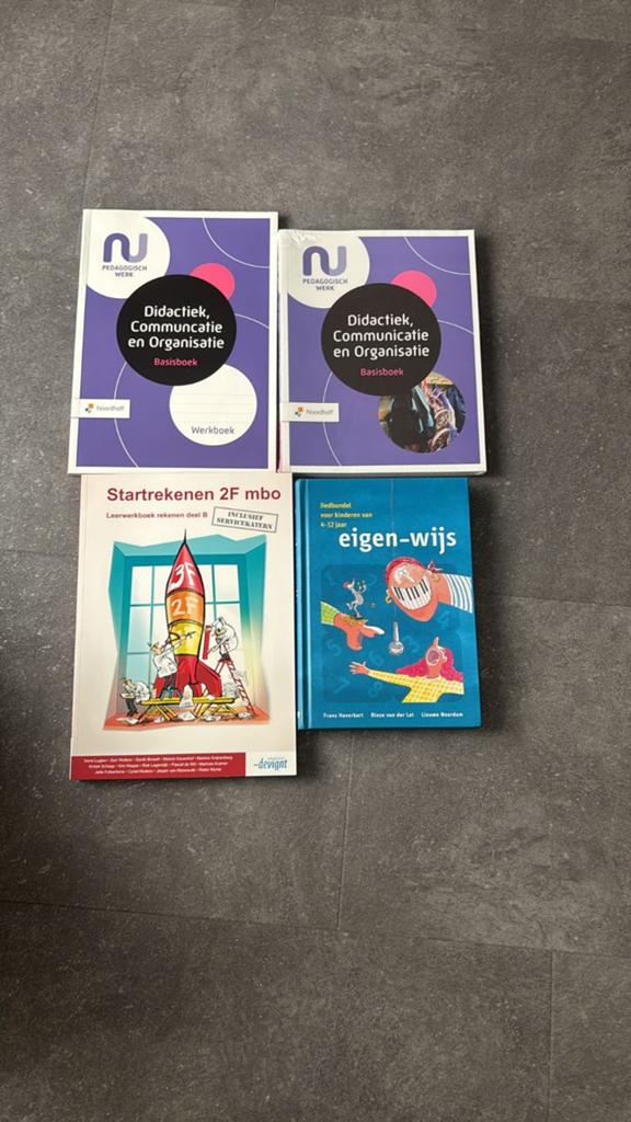 Studieboeken opleiding Onderwijsassistent MBO niveau 4, Ophalen of Verzenden, Gelezen, Overige niveaus, Overige vakken
