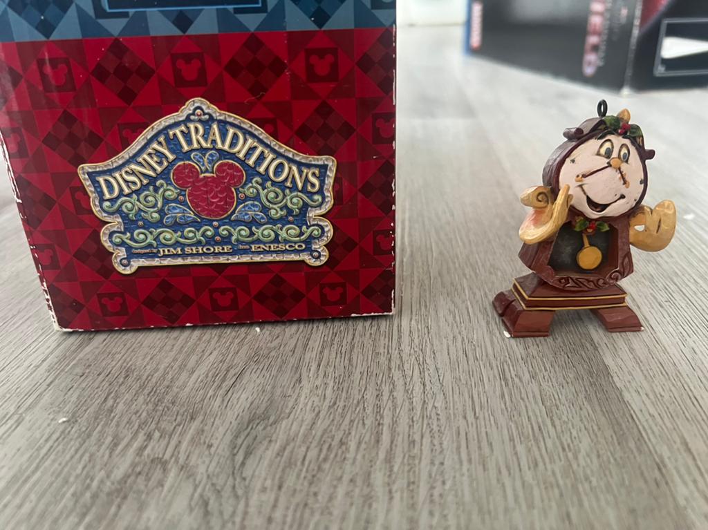 Disney tradions belle en het beest, Verzamelen, Ophalen of Verzenden, Assepoester of Belle, Zo goed als nieuw, Beeldje of Figuurtje