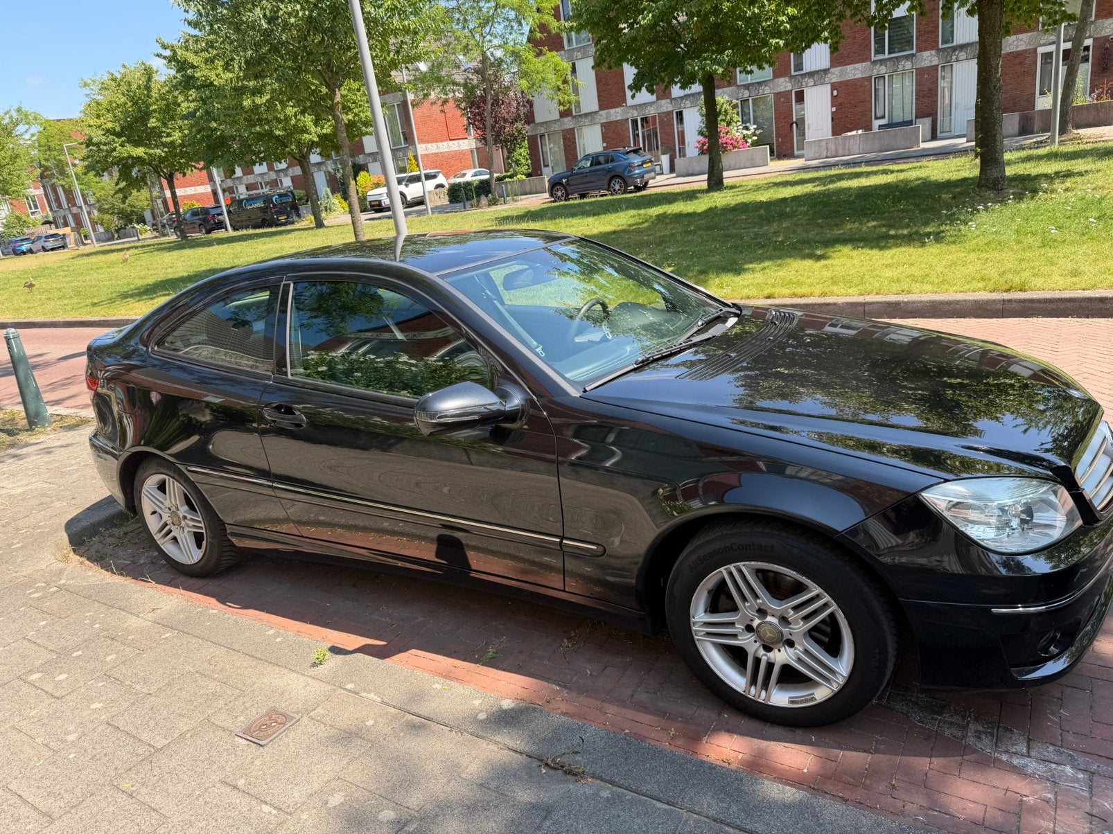 Mercedes-Benz 1.8 CLC AUTOMAAT Kompressor  2009. Nieuwe APK, Auto's, Mercedes-Benz, Euro 5, Achterwielaandrijving, CLC, 4 stoelen