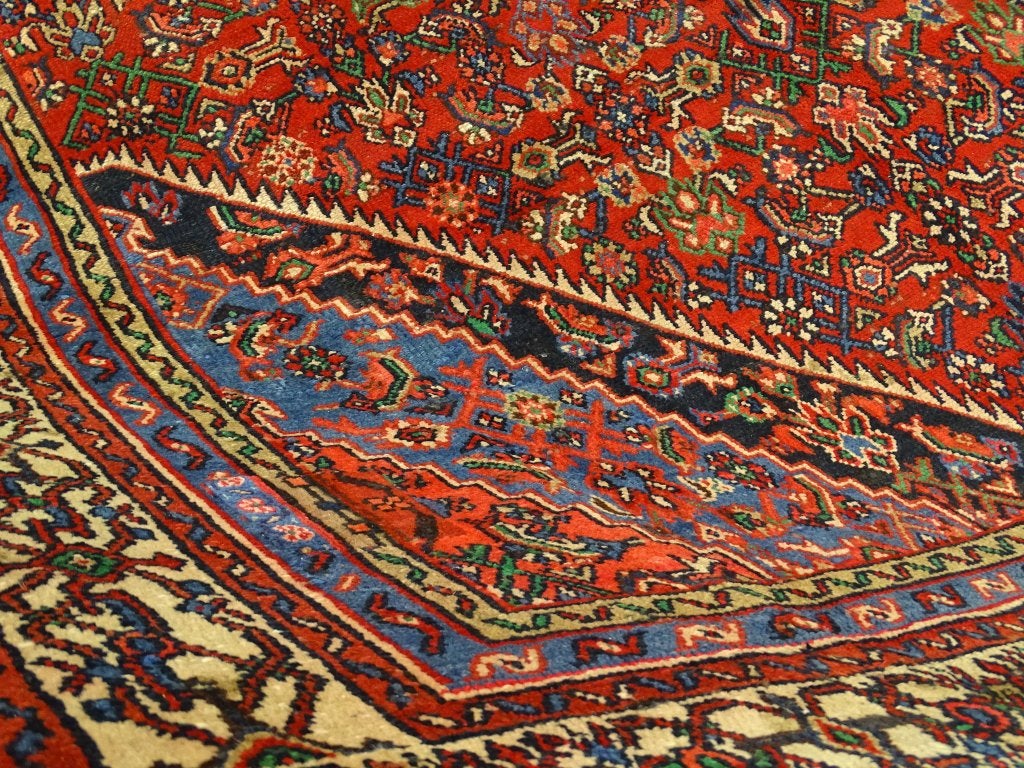 Perzisch tapijt - Hoesseinabad - 355 x 252 cm - Handgeknoopt, -, -, 200 cm of meer, Ophalen of Verzenden