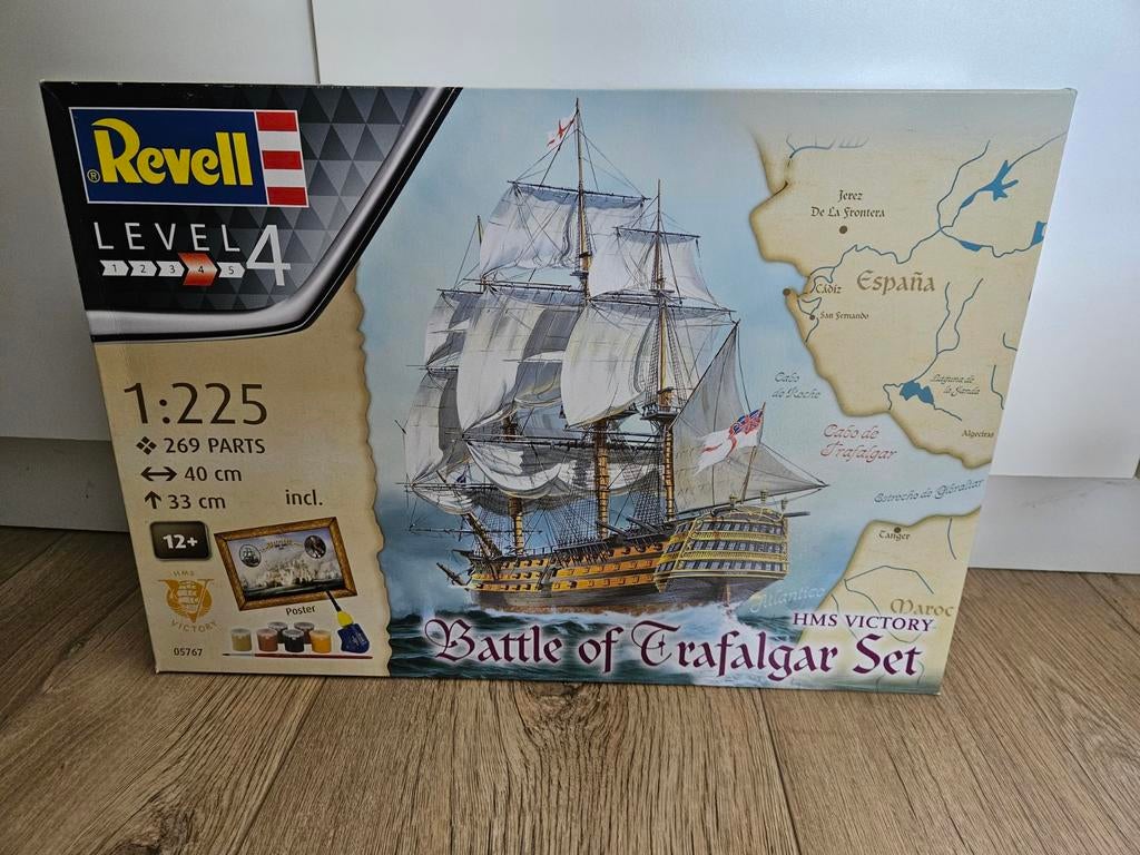 Revell Battle of Trafalgar set, Hobby en Vrije tijd, Modelbouw | Boten en Schepen, Ophalen of Verzenden, Nieuw, Revell