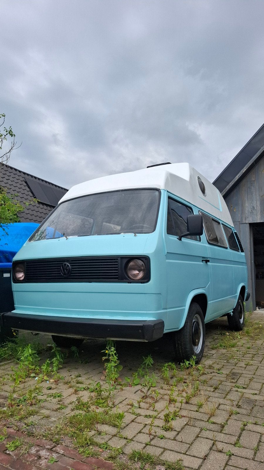 Volkswagen Kampeerauto 1981 Belastingvrij project, Overige carrosserieën, Wit, Origineel Nederlands, Handgeschakeld