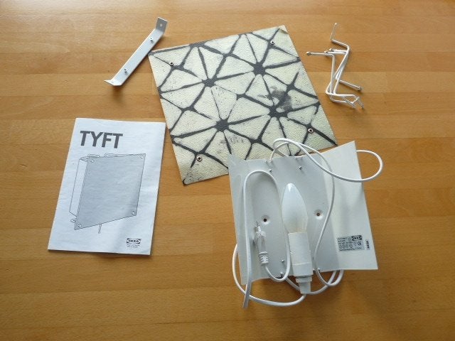 Ikea wandlamp Tyft met 1 voorzijde, Ophalen of Verzenden, Zo goed als nieuw