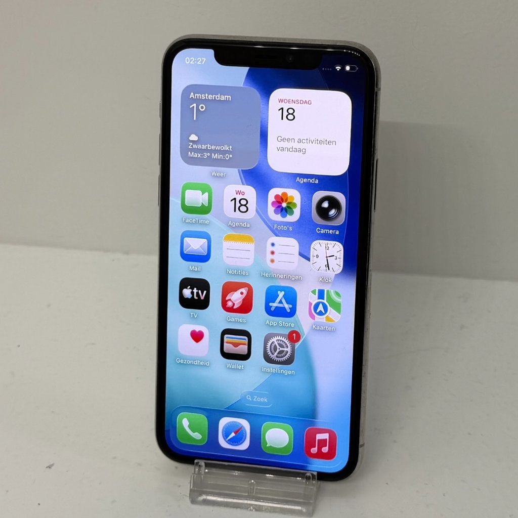 iPhone 11 Pro 64GB Wit | Batterij onderhoud | Met garantie, Telecommunicatie, Mobiele telefoons | Apple iPhone, Gebruikt, 75 %