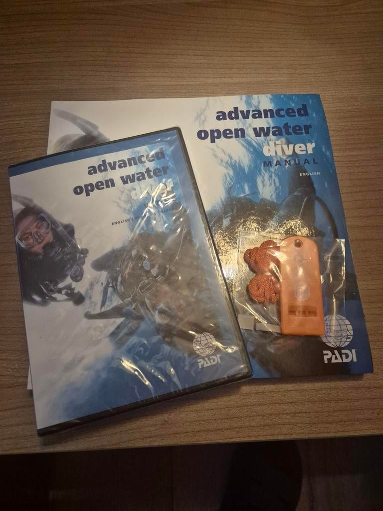 PADI Advanced Open Water Lespakket - Engels, Nieuw in Etui, Ophalen of Verzenden